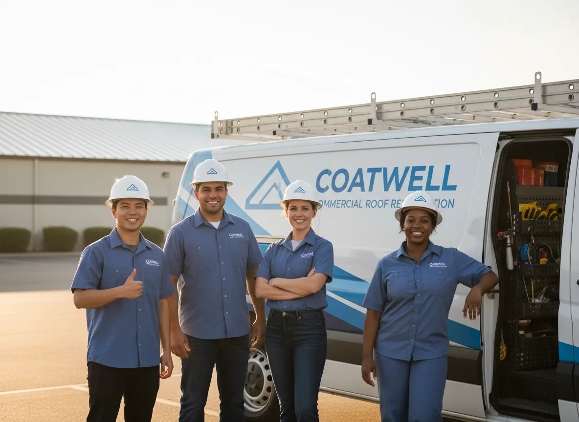 Commercial roof coating company in Hilliard, OH